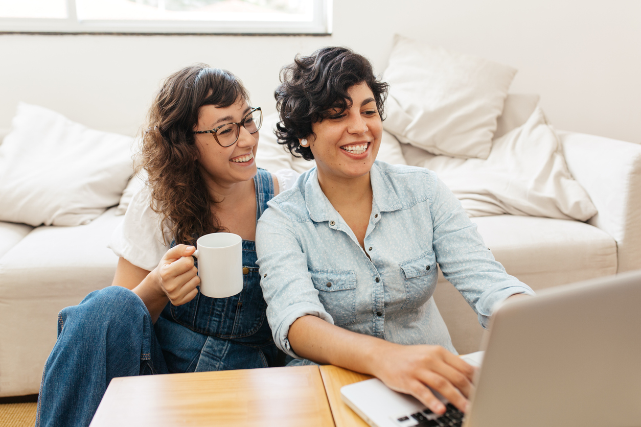 Woman reading Fertility Treatment brochure